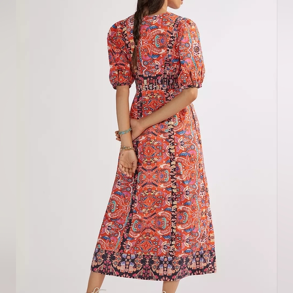 By Anthropologie Floral Maxi Dress - Picture 10 of 10
